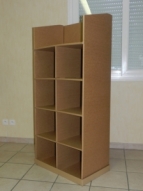 MEUBLE ETAGERE EN CARTON