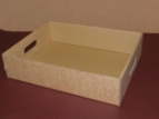 Emballage carton : Plateau carton  poignes