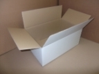Emballage carton CAISSE AMERICAINE Double Cannelure BLANCHE
