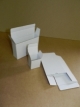 Emballage carton ETUI en microcannelure Blanc